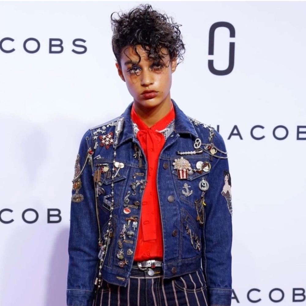 Authentic Marc Jacobs Denim Mermaid Jacket